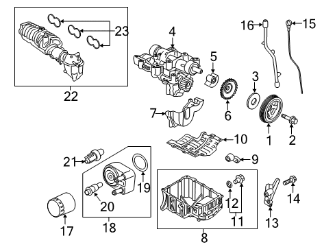 2020 Ford EcoSport Washer Diagram for CM5Z-6378-A