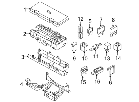 2009 Ford F-150 Flashers Diagram