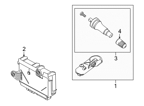 2011 Ford Transit Connect Tire Pressure Monitoring Diagram