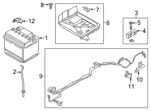 2019 Ford SSV Plug-In Hybrid Battery Diagram