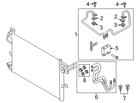 2011 Ford Explorer Trans Oil Cooler Diagram