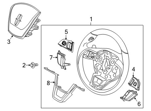 2023 Lincoln Corsair Cruise Control Diagram