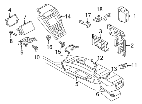 2020 Lincoln MKZ Sound System Diagram 4 - Thumbnail