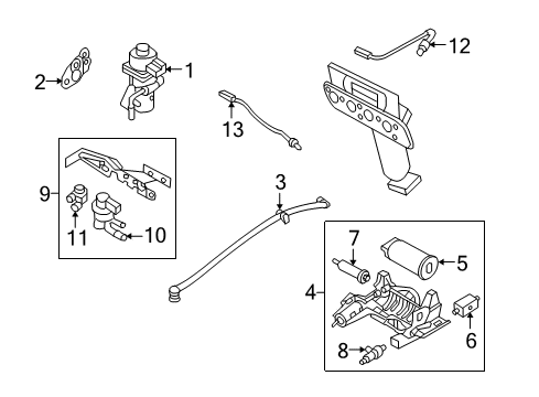 2007 Mercury Mariner EGR System Diagram