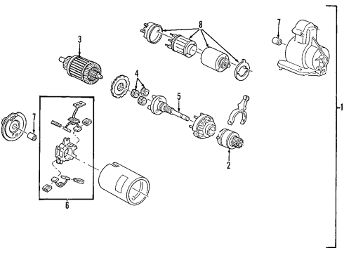 2000 Lincoln Continental Starter Diagram