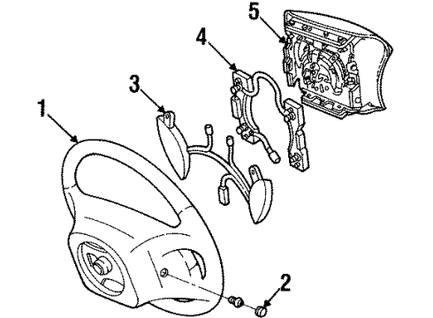 1998 Lincoln Mark VIII Switches Diagram