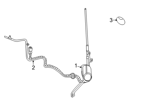 2007 Ford Explorer Sport Trac Antenna & Radio Diagram