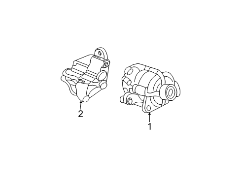 2005 Ford Focus Alternator Diagram 2 - Thumbnail