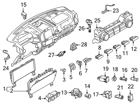 2022 Ford F-150 Ignition Lock Diagram 2 - Thumbnail