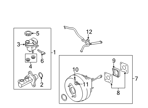 2010 Lincoln MKT Dash Panel Components Diagram