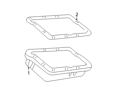 1995 Ford E-350 Econoline Transmission Diagram