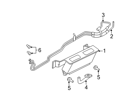 2003 Ford Expedition Trans Oil Cooler Diagram