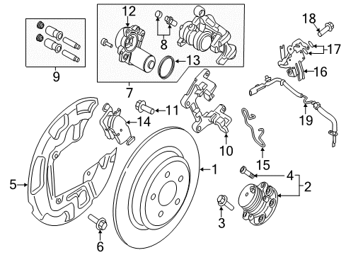 2017 Lincoln MKX Anti-Lock Brakes Diagram