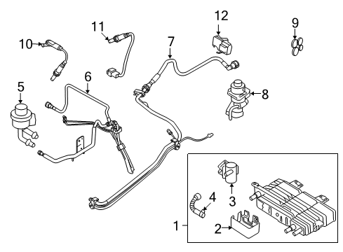 2010 Mercury Milan EGR System Diagram