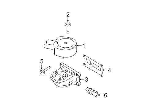 2008 Ford Escape Oil Cooler Diagram