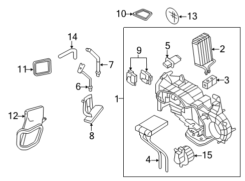 2007 Lincoln Navigator Auxiliary Heater & A/C Diagram