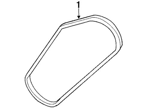 1996 Mercury Villager Belts & Pulleys Diagram