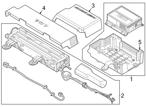 2023 Ford F-350 Super Duty Electrical Components Diagram 4 - Thumbnail