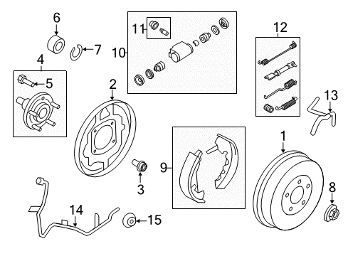 2010 Ford Escape Anti-Lock Brakes Diagram 9 - Thumbnail