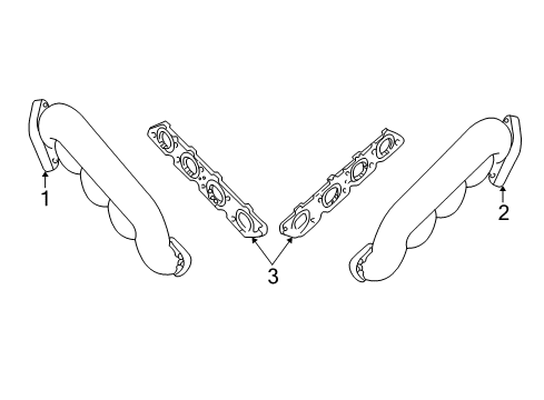 2001 Lincoln LS Exhaust Manifold Diagram