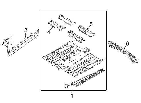 2016 Ford Edge Floor Diagram