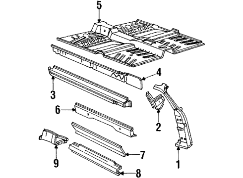 1985 Ford EXP ATMTV BELT Diagram for E1FZ8620R