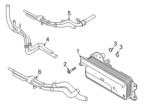 2022 Lincoln Aviator Oil Cooler Diagram 2 - Thumbnail