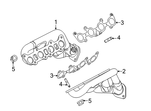 2014 Ford Mustang Exhaust Manifold Diagram