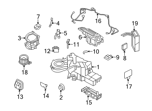 2007 Ford Expedition Automatic Temperature Controls Diagram 2 - Thumbnail