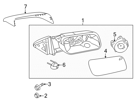 2013 Ford Flex Outside Mirrors Diagram