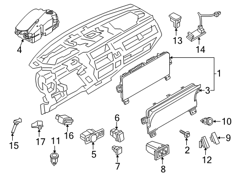 2020 Lincoln Navigator Automatic Temperature Controls Diagram 4 - Thumbnail