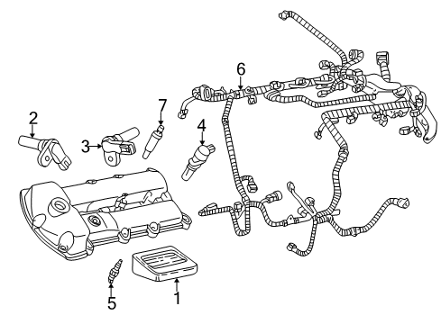 2002 Ford Thunderbird Ignition System Diagram