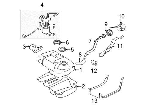 2007 Ford Escape Fuel Supply Diagram