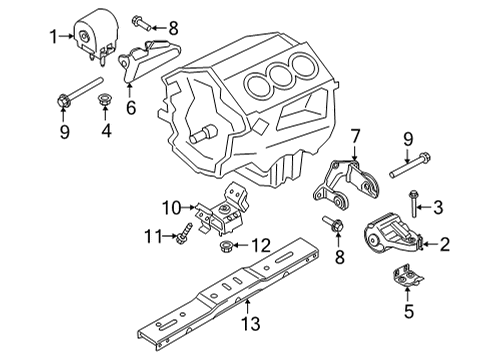 2021 Ford F-150 Automatic Transmission, Transmission Diagram 4 - Thumbnail