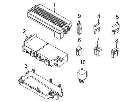 2016 Ford Special Service Police Sedan Fuse & Relay Diagram