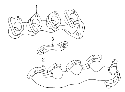 2001 Ford Excursion Exhaust Manifold Diagram