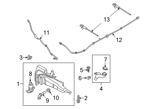 2023 Ford Escape Wipers Diagram 2 - Thumbnail