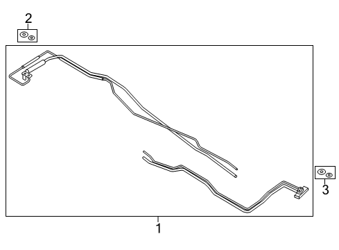 2024 Ford Expedition Rear A/C Lines Diagram