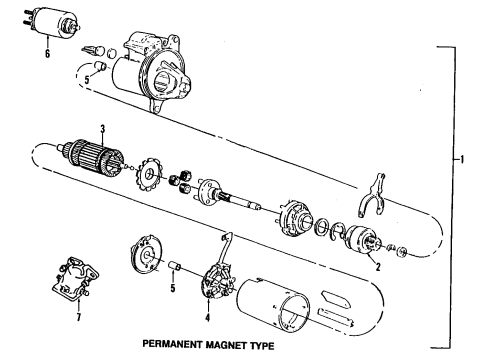 1990 Ford Aerostar Starter Diagram