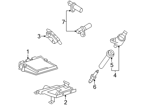 2005 Mercury Montego Ignition System Diagram