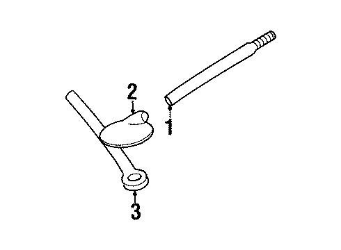 1999 Mercury Cougar Antenna & Radio Diagram