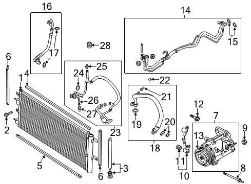 2018 Ford Fusion Air Conditioner Diagram 1 - Thumbnail