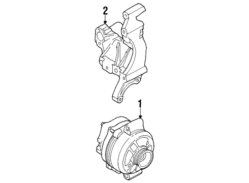 2001 Mercury Cougar Alternator Diagram