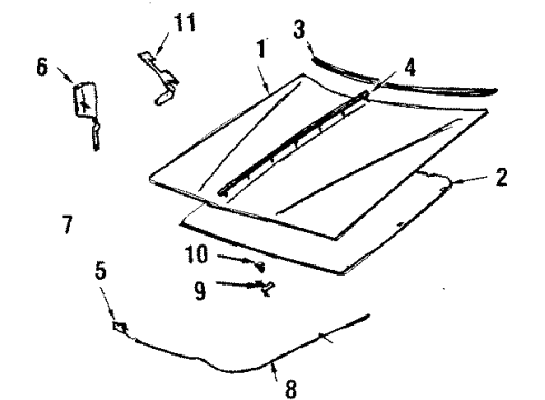 2022 Ford F-250 Super Duty Suspension Components, Stabilizer Bar Diagram