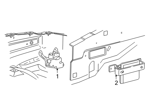 2004 Ford Ranger Anti-Lock Brakes Diagram 2 - Thumbnail