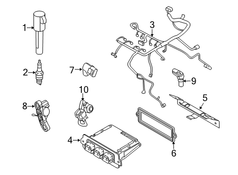 2010 Mercury Mariner Ignition System Diagram