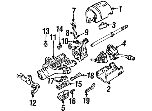 1995 Ford Ranger Ignition Lock Diagram