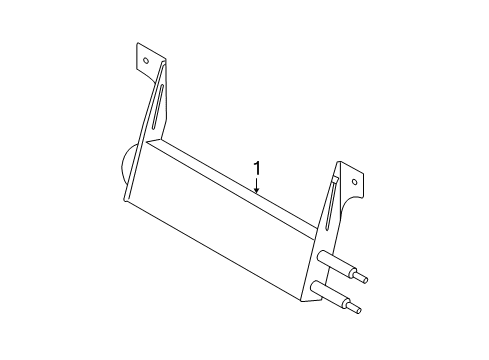 2008 Ford F-250 Super Duty Power Steering Oil Cooler Diagram 2 - Thumbnail