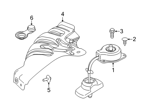 2024 Ford Expedition Carrier & Components - Spare Tire Diagram