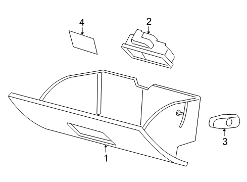 2006 Ford Mustang Glove Box Diagram